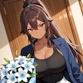LILYでユリの花 4枚目