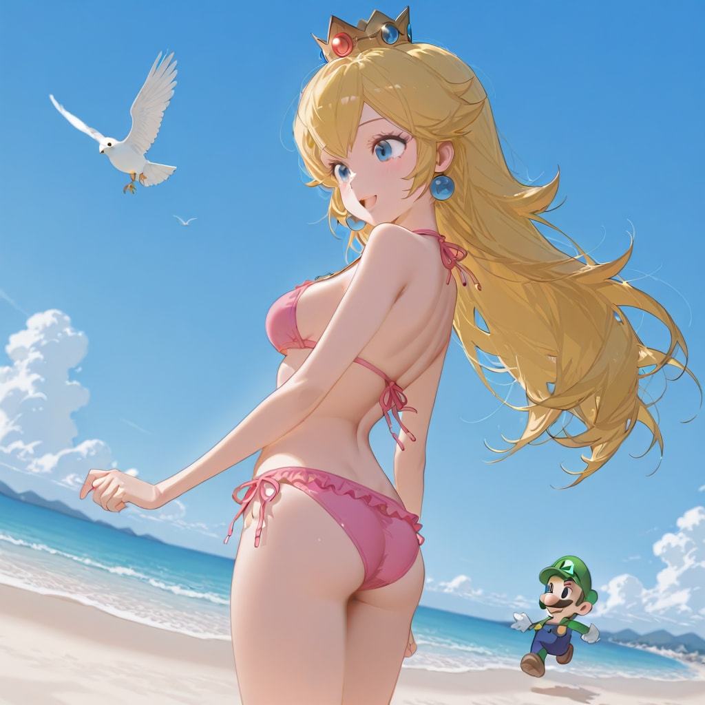 peach reach beach!