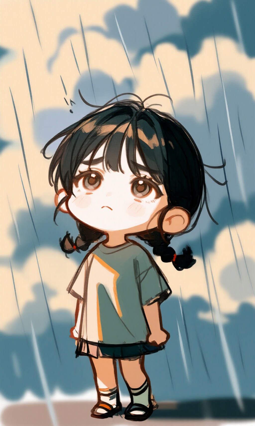 おはよ、雨かぁ