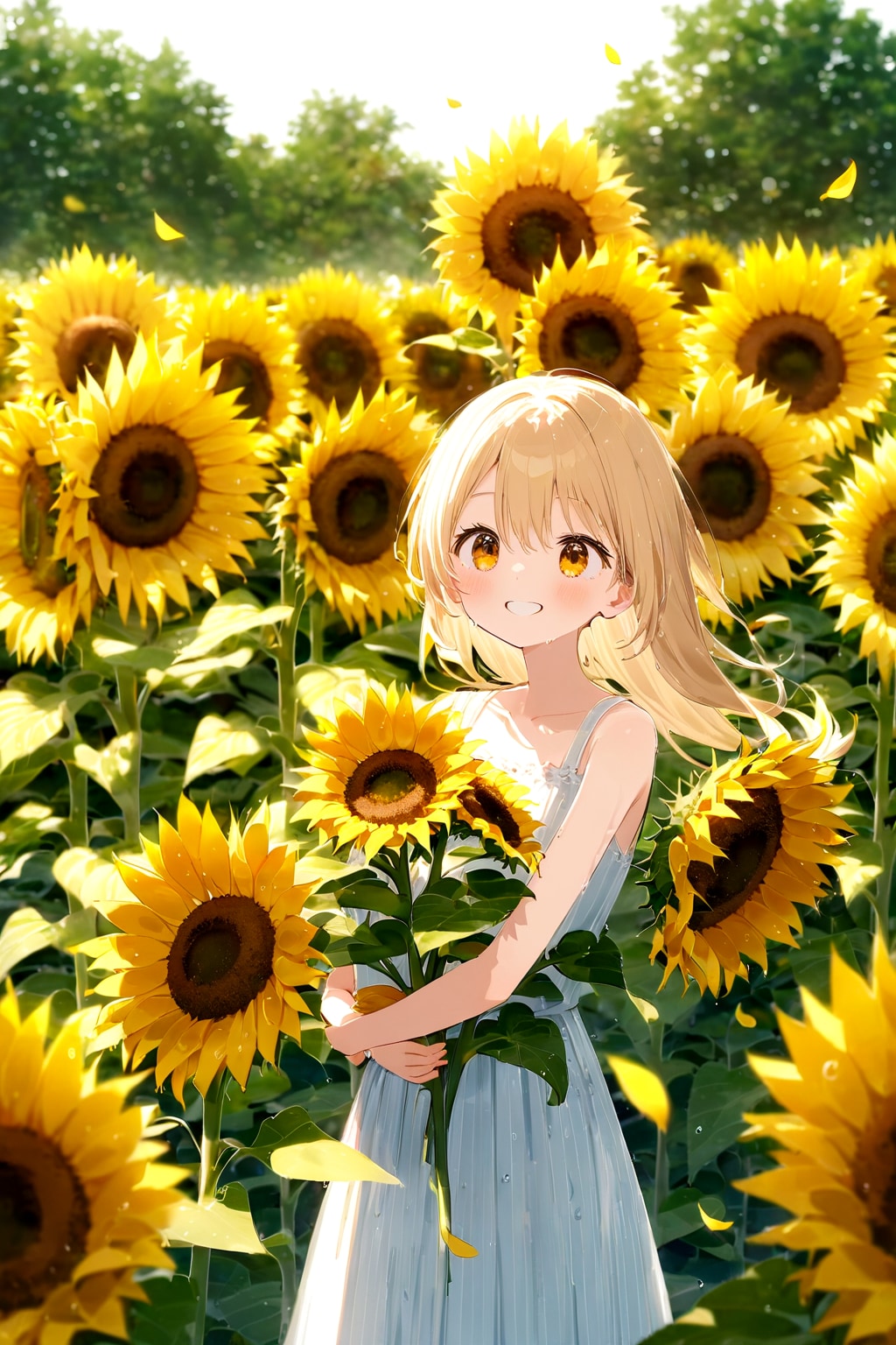 ひまわり | の人気AIイラスト・グラビア