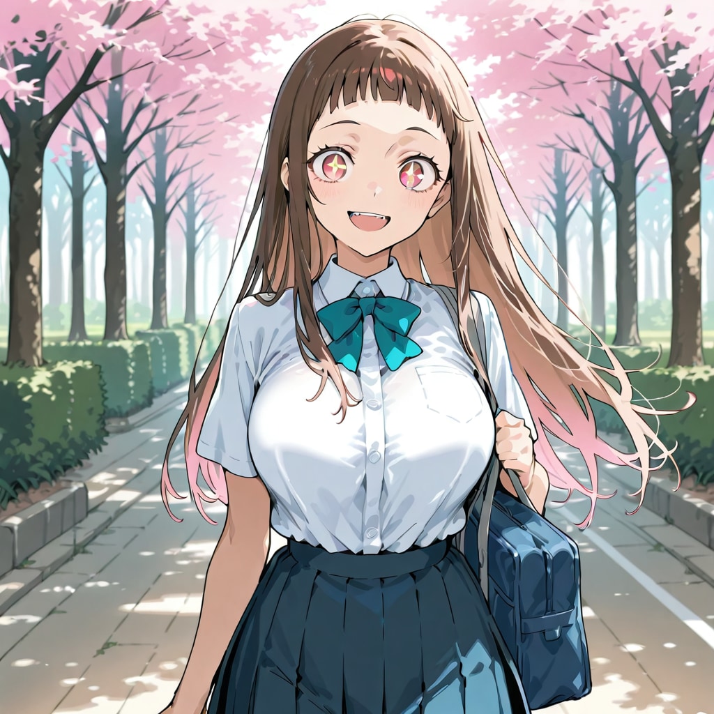 入学式の朝 | の人気AIイラスト・グラビア