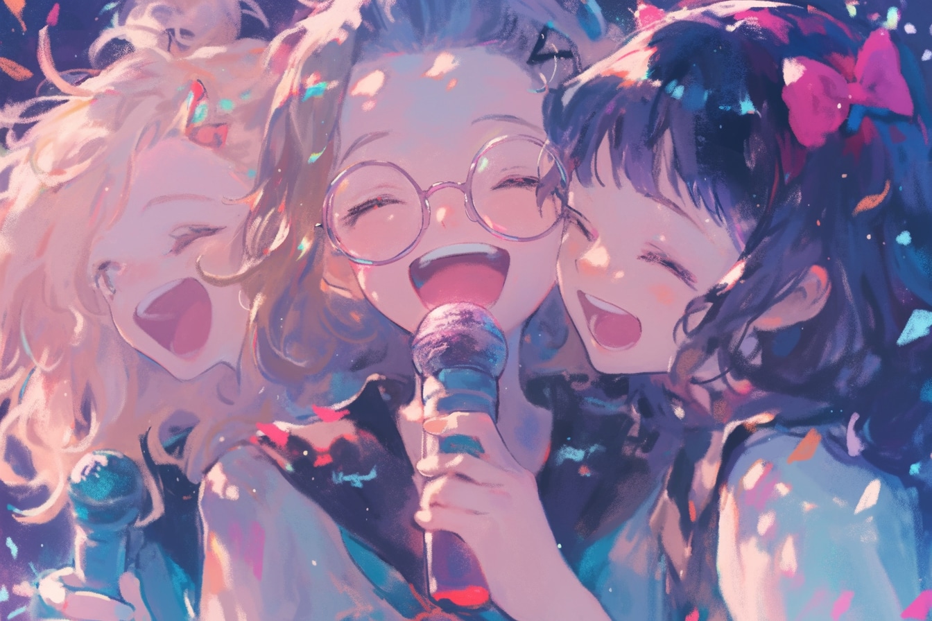 カラオケ | の人気AIイラスト・グラビア