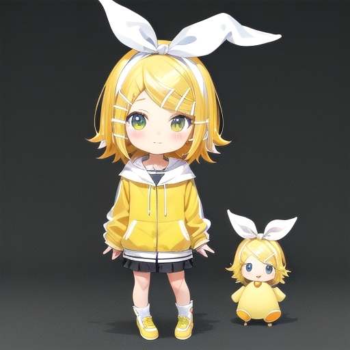 フィギアの鏡音リン