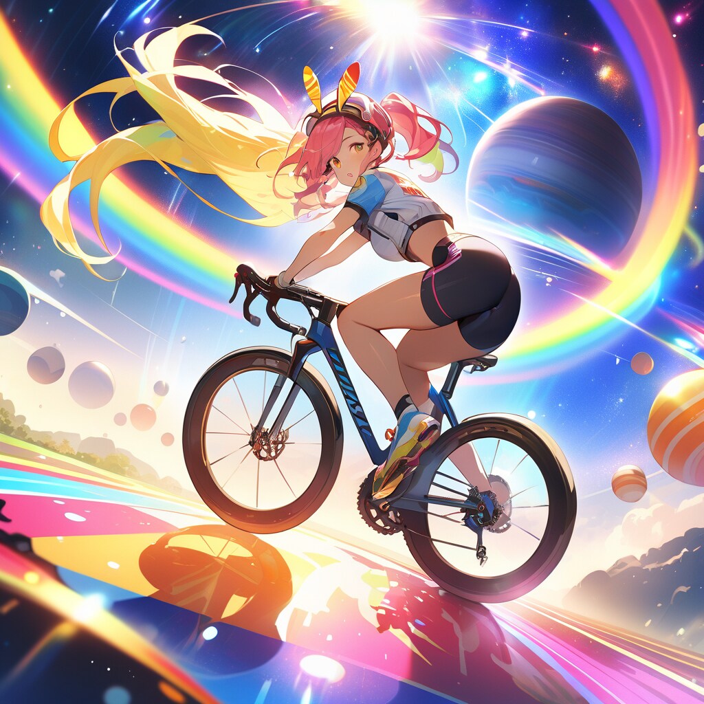 惑星を駆けるエイリアン少女
