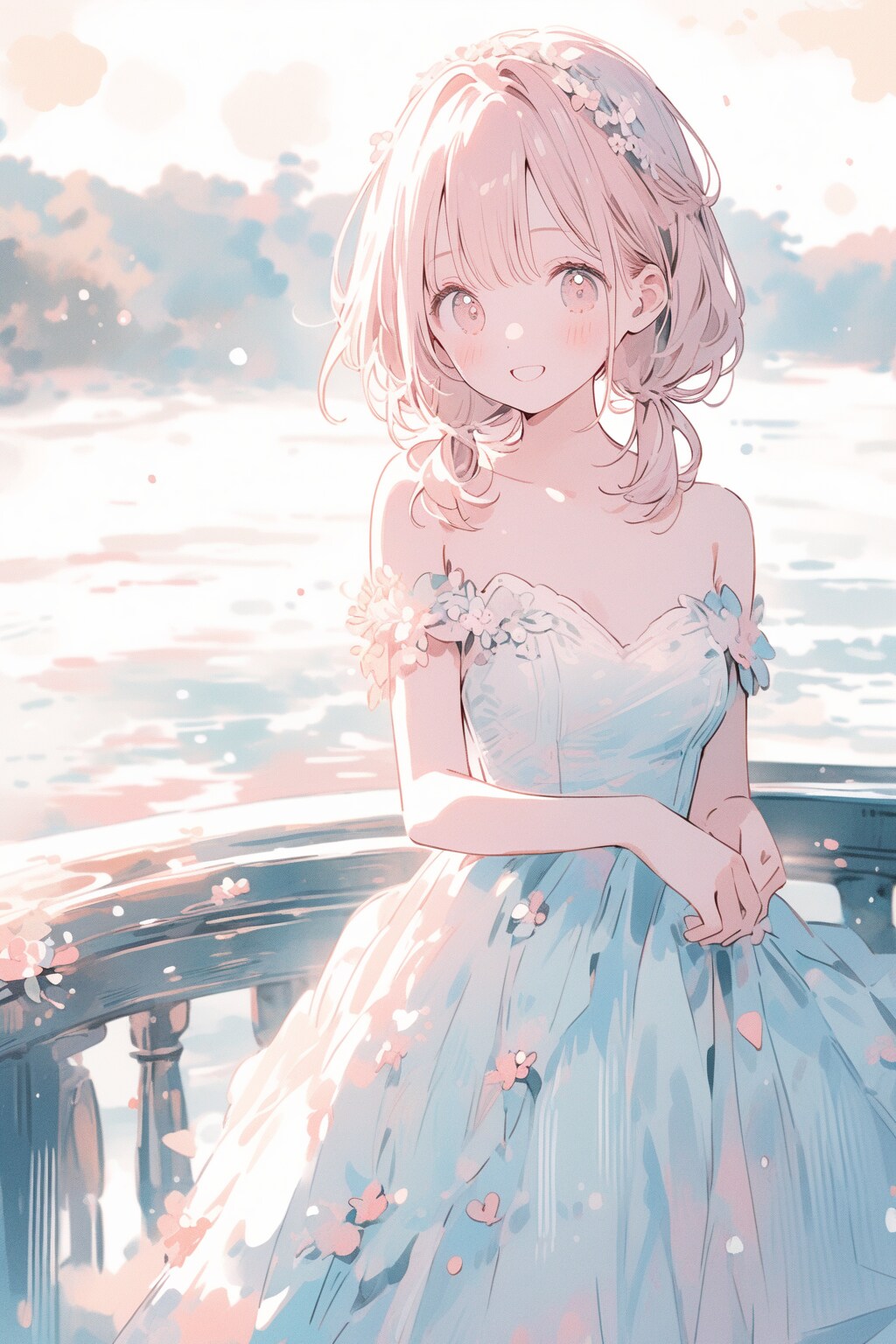 ウェディングドレス姿のお嬢（１２）