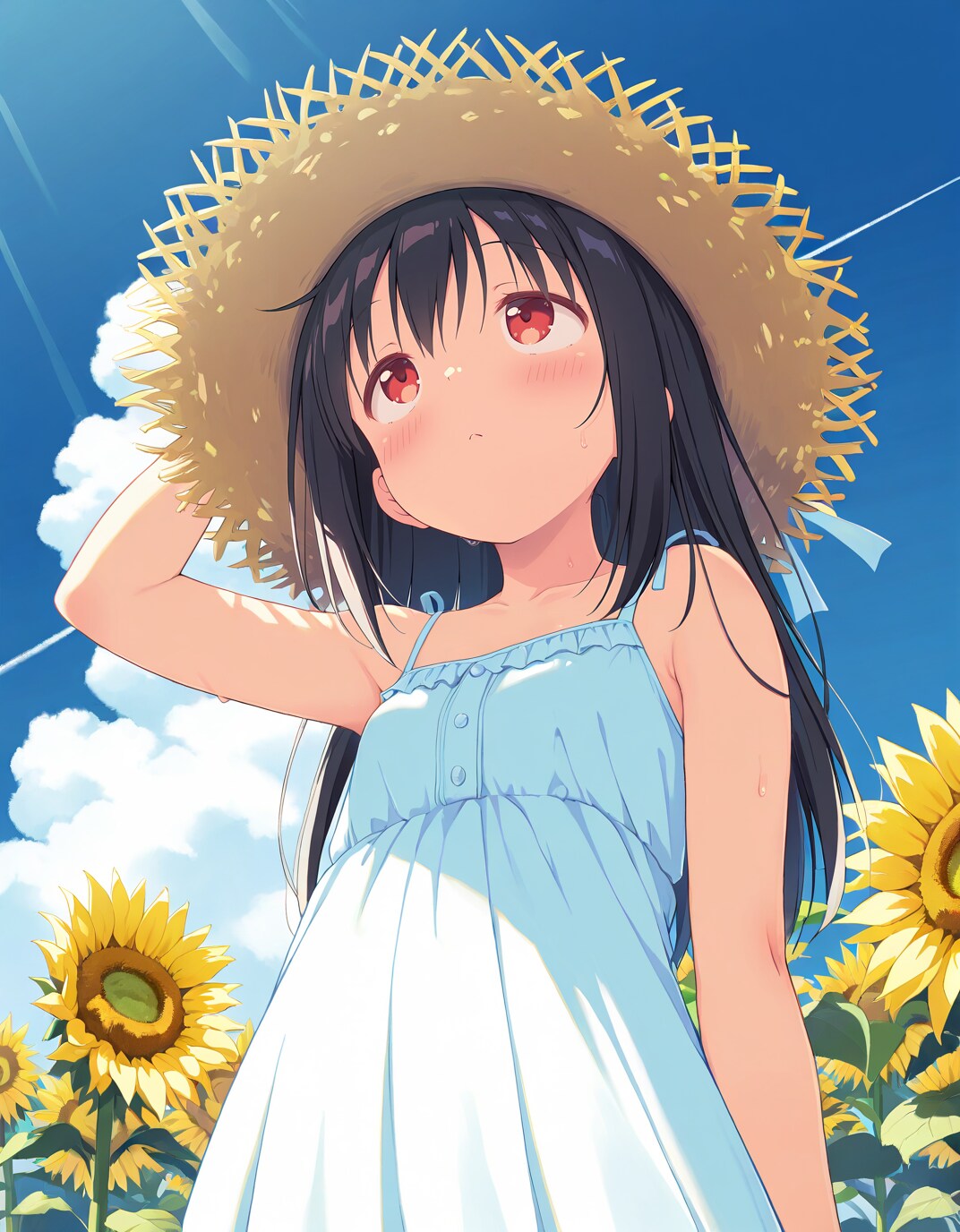 ひまわり | の人気AIイラスト・グラビア