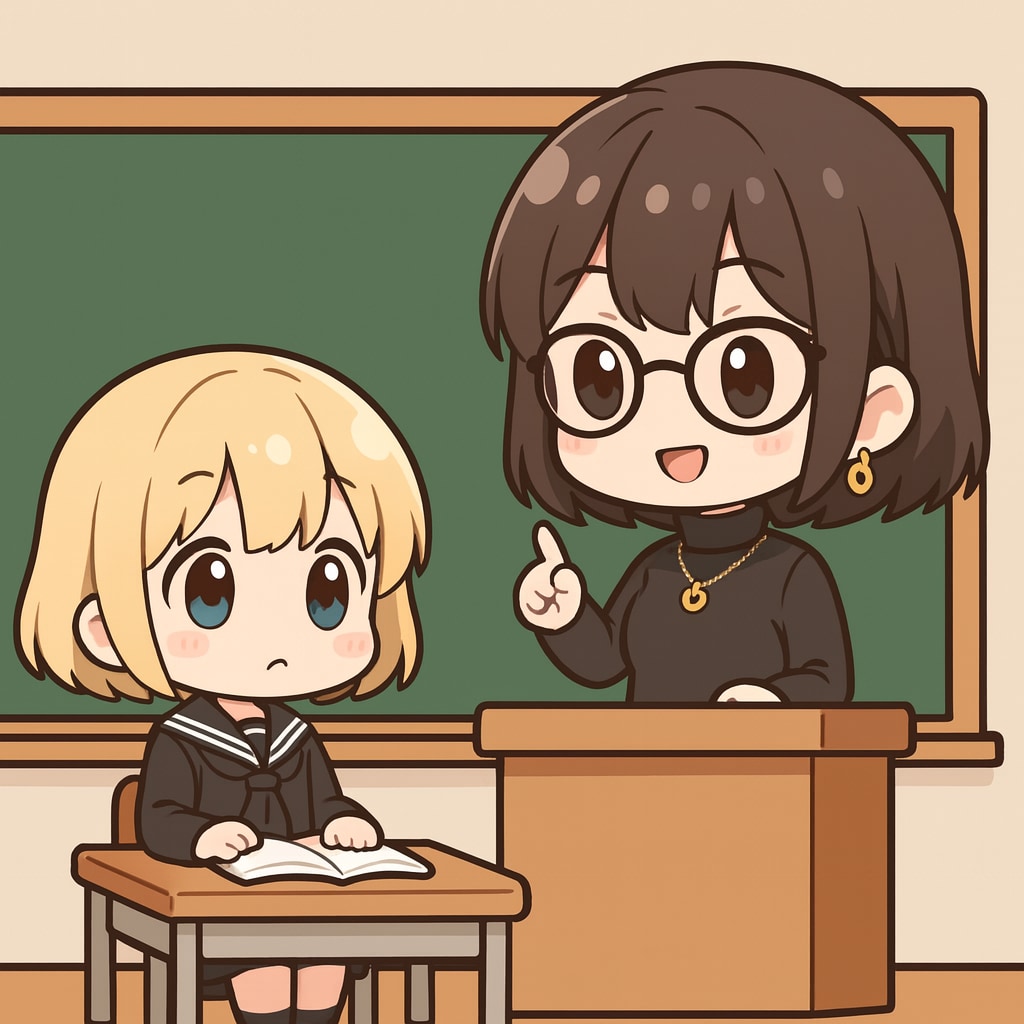 うちの子 白石文乃先生と愛ちゃん