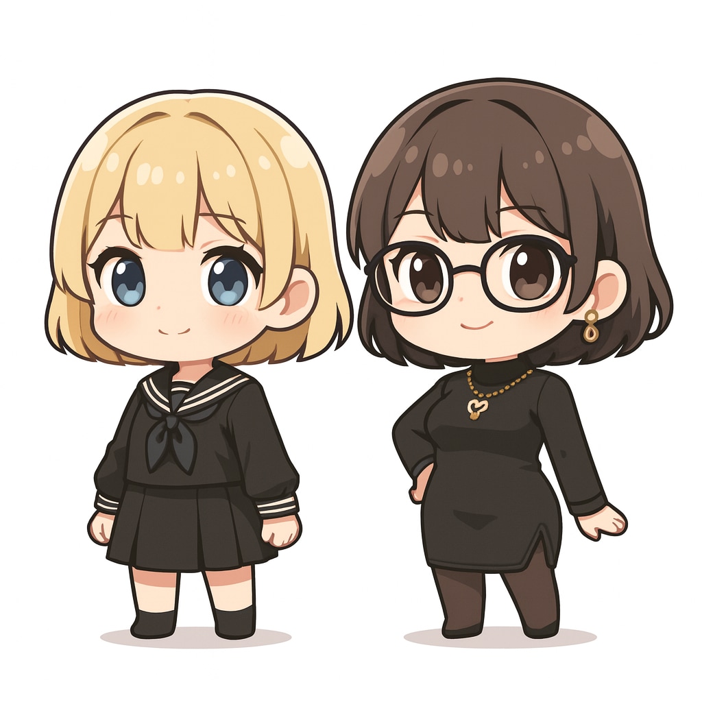 うちの子 白石文乃先生と愛ちゃん