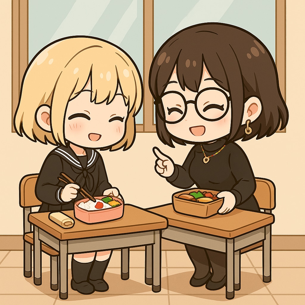 うちの子 白石文乃先生と愛ちゃん