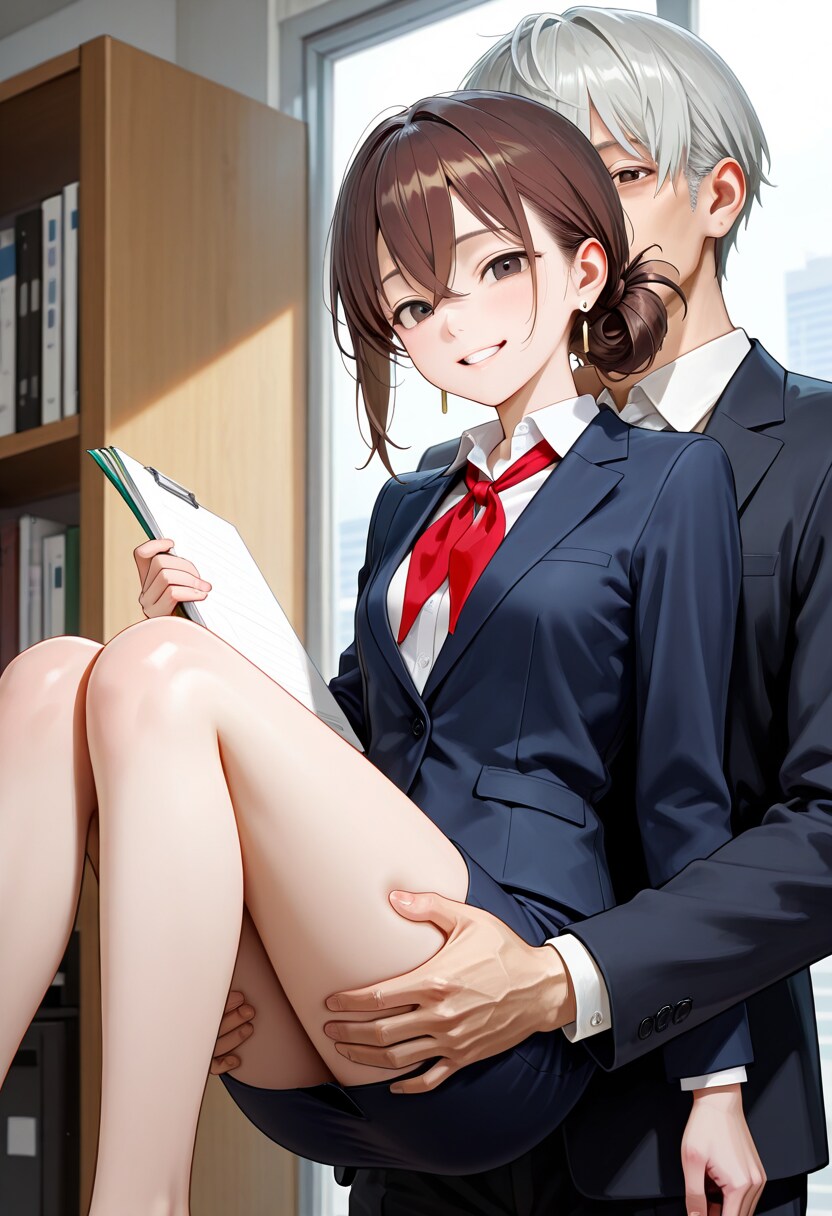 歩美 first day at work (7)
