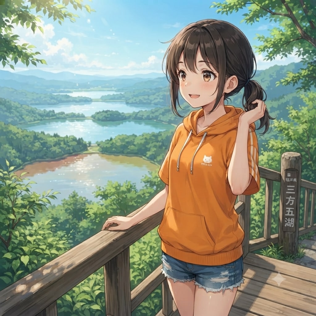福井県：三方五湖（×）