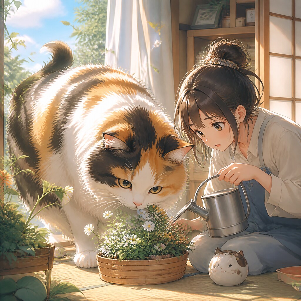 おはよう三毛殿（９０）GPTimages2.0