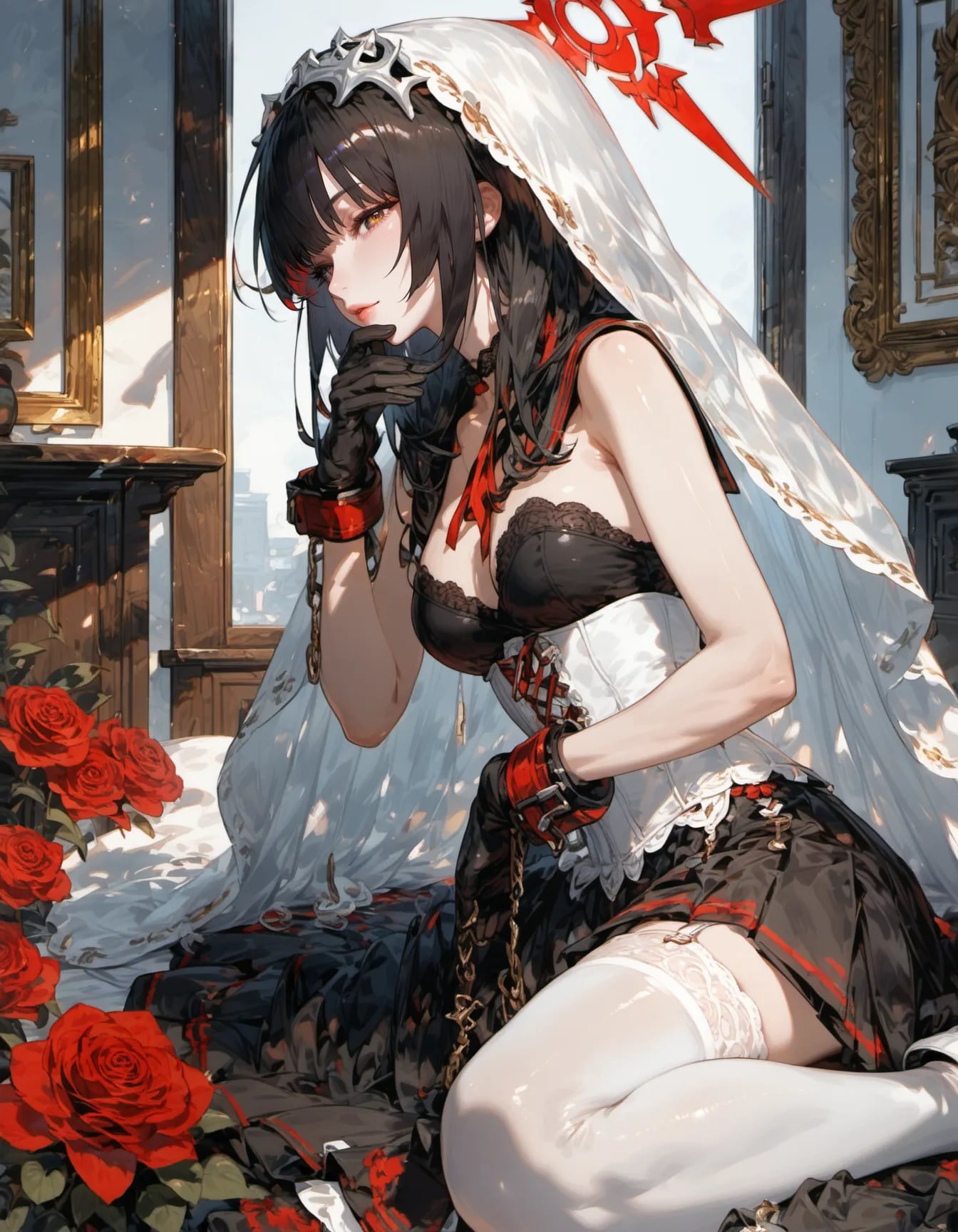 Shackles of the Crimson Sanctum | の人気AIイラスト・グラビア