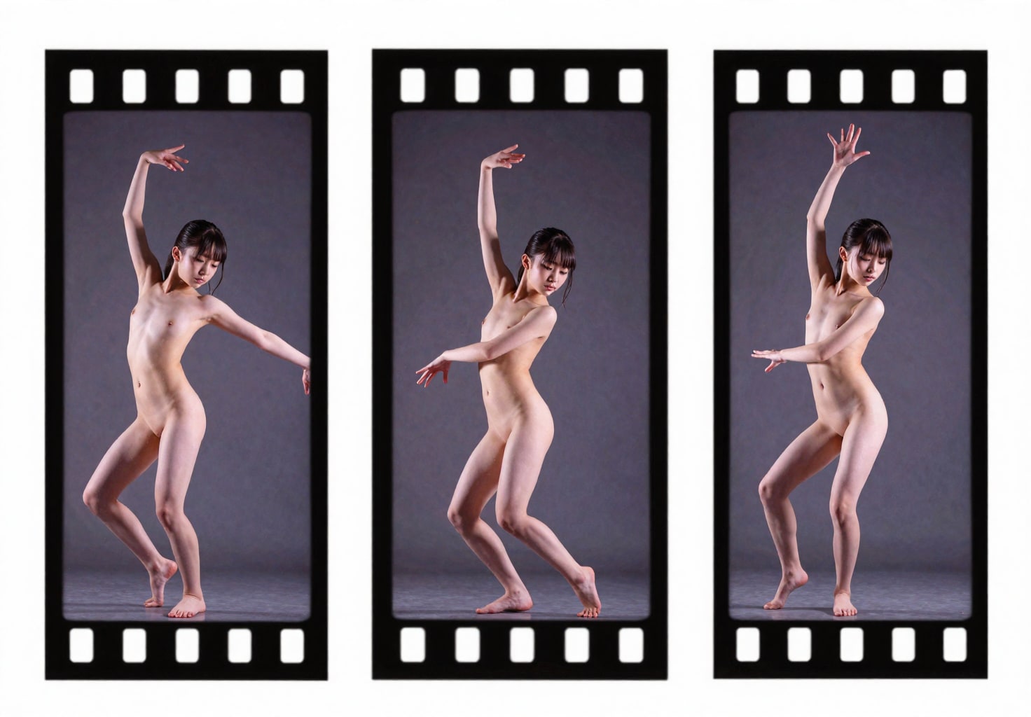 連写ヌード写真２　R-18