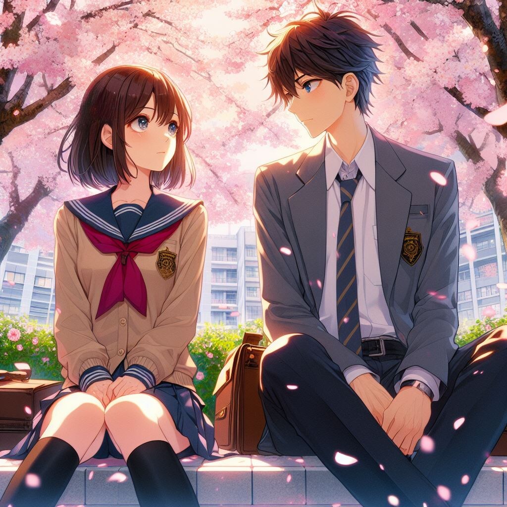 見つめ合うカップル🌸