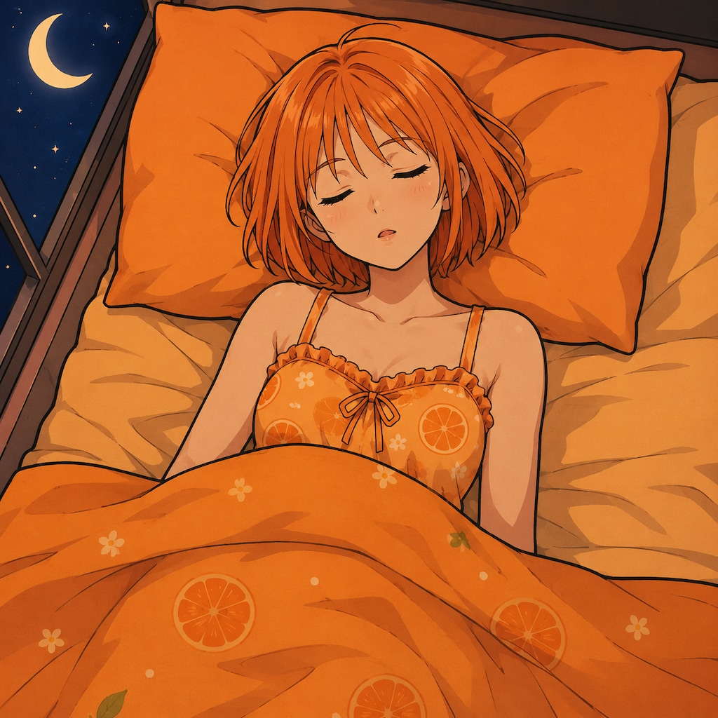 おやすみ🌙（マリちゃん）