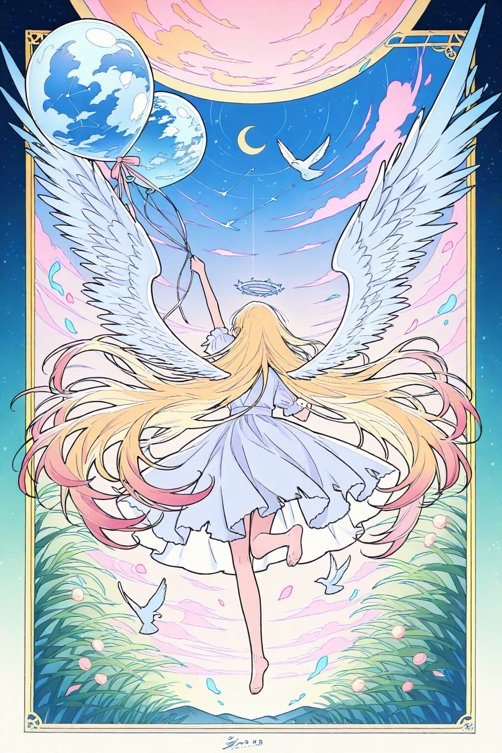 水の惑星の天使