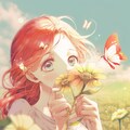 赤髪少女 4枚目