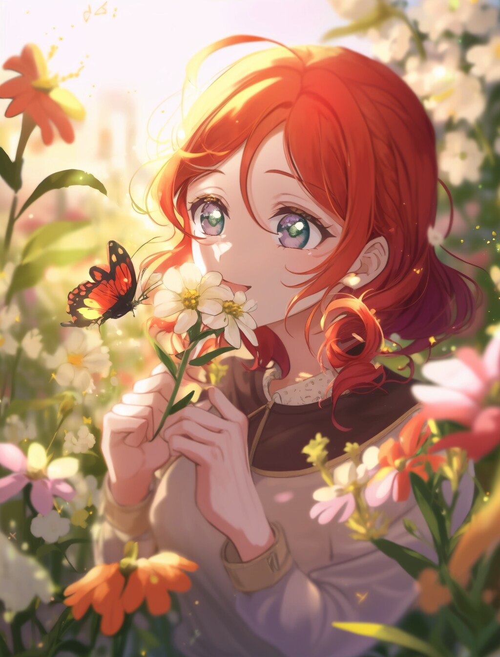 赤髪少女