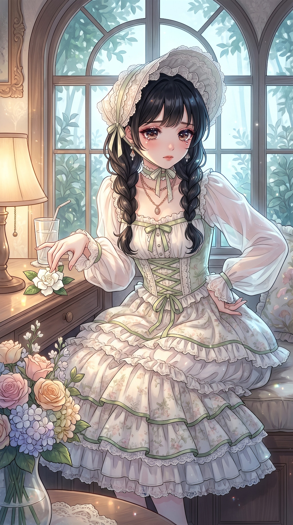 窓辺綻花譜