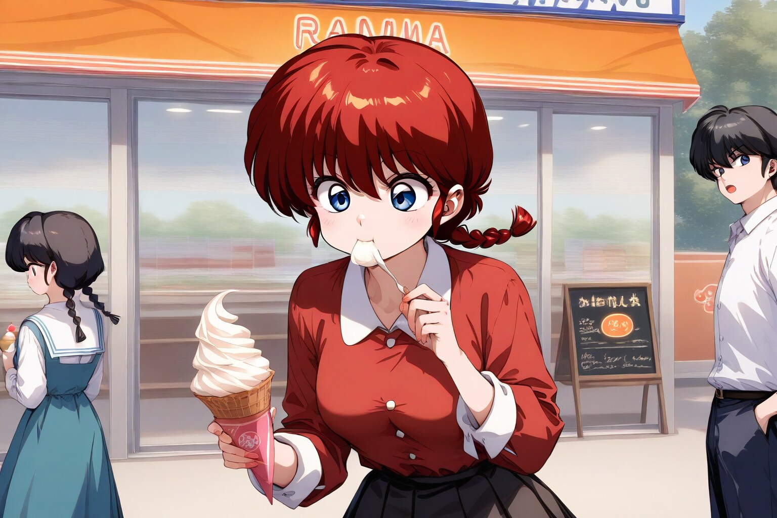 セイ○ーマート2 | の人気AIイラスト・グラビア