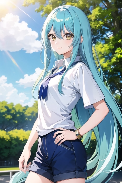 リムル（女性版） | の人気AIイラスト・グラビア