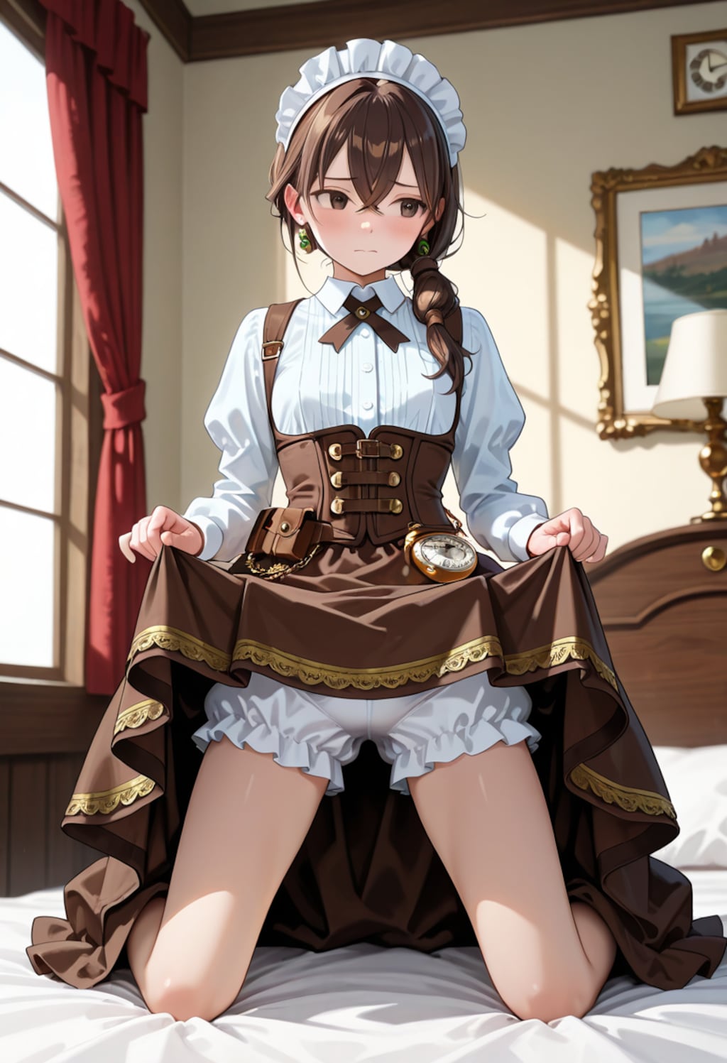 歩美 Maid Costumes R15 (8)