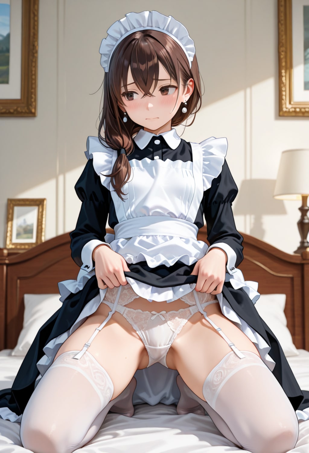 歩美 Maid Costumes R15 (8)