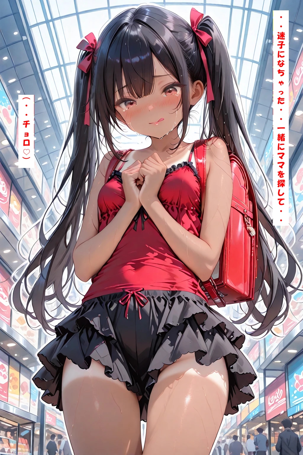 [4コマ漫画] メスガキちゃん♡