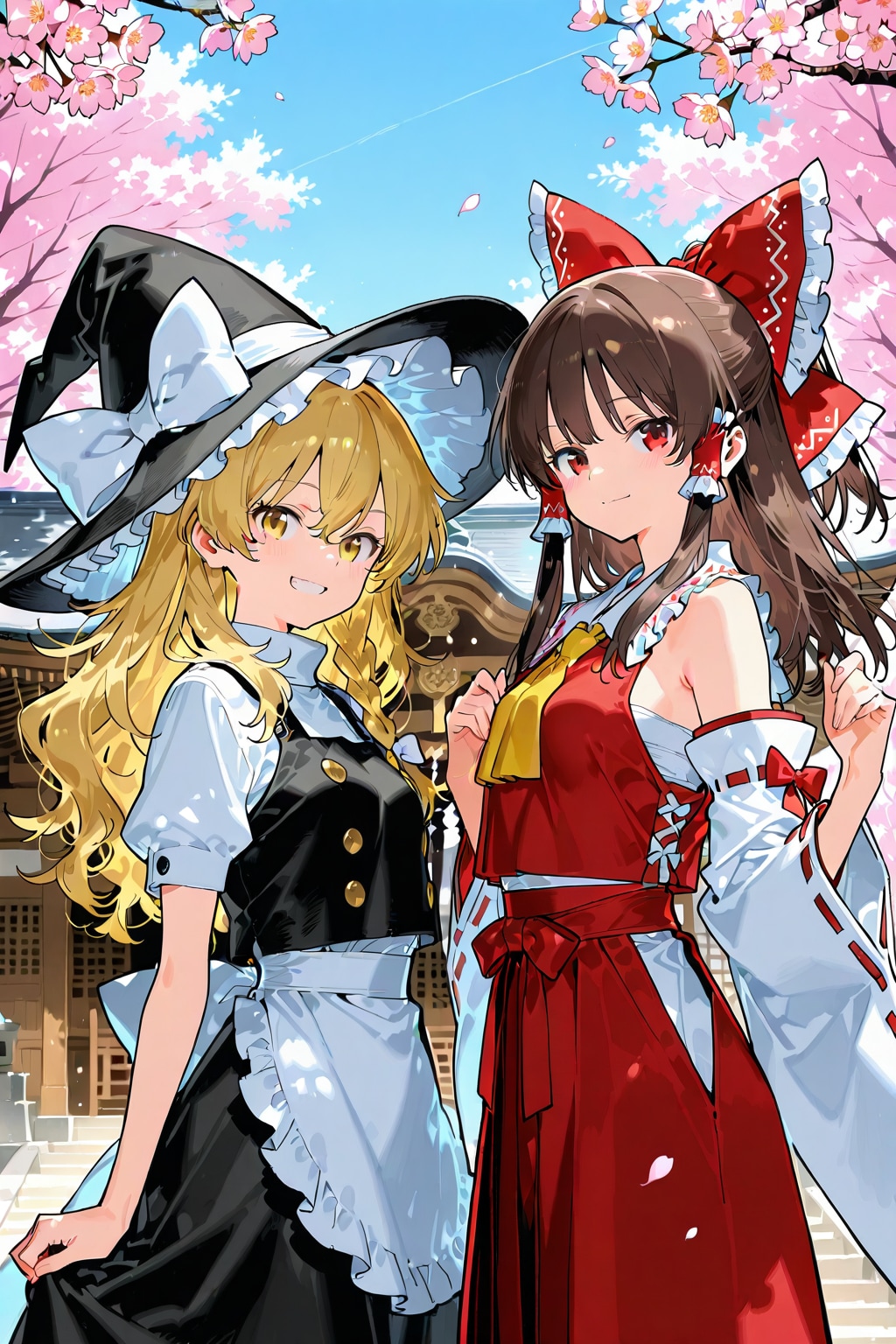 二人には春が似合う | の人気AIイラスト・グラビア