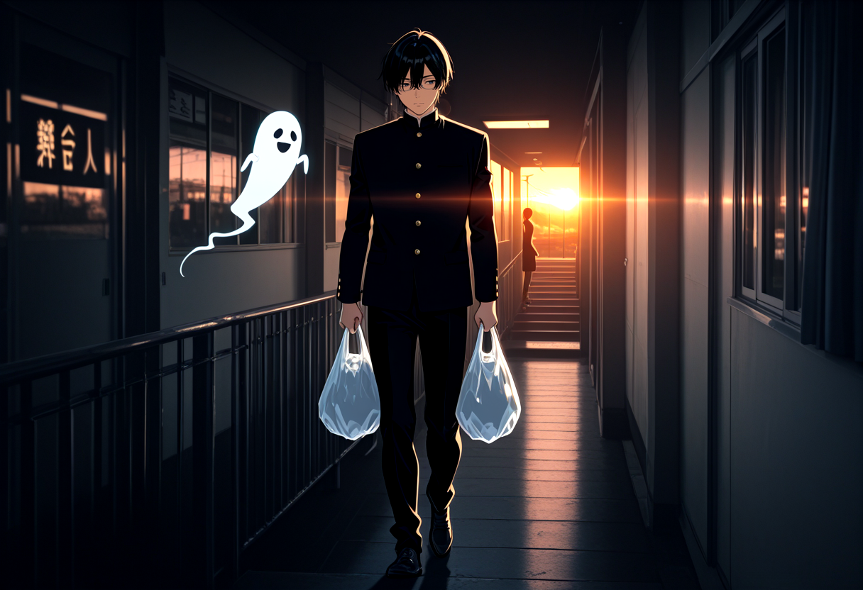 尾行されているよマスター