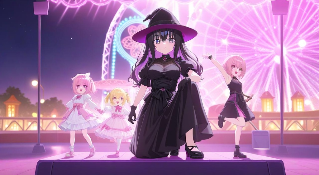 魔女と遊園地