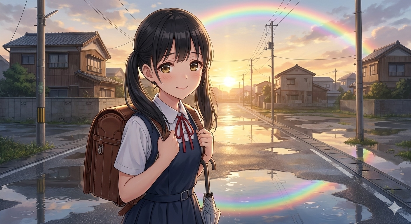 雨上がり | の人気AIイラスト・グラビア