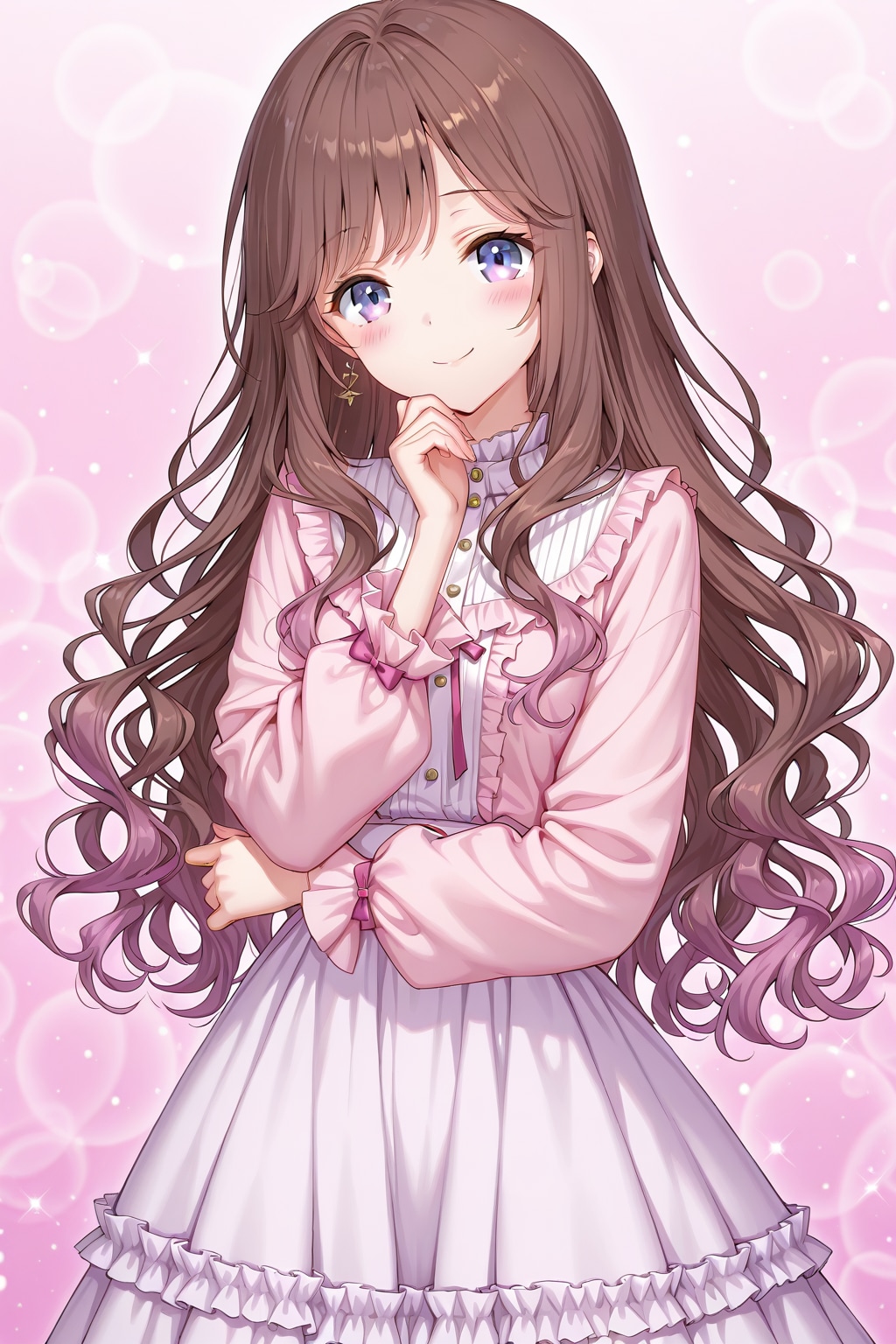 ウェーブヘアの女の子 | の人気AIイラスト・グラビア