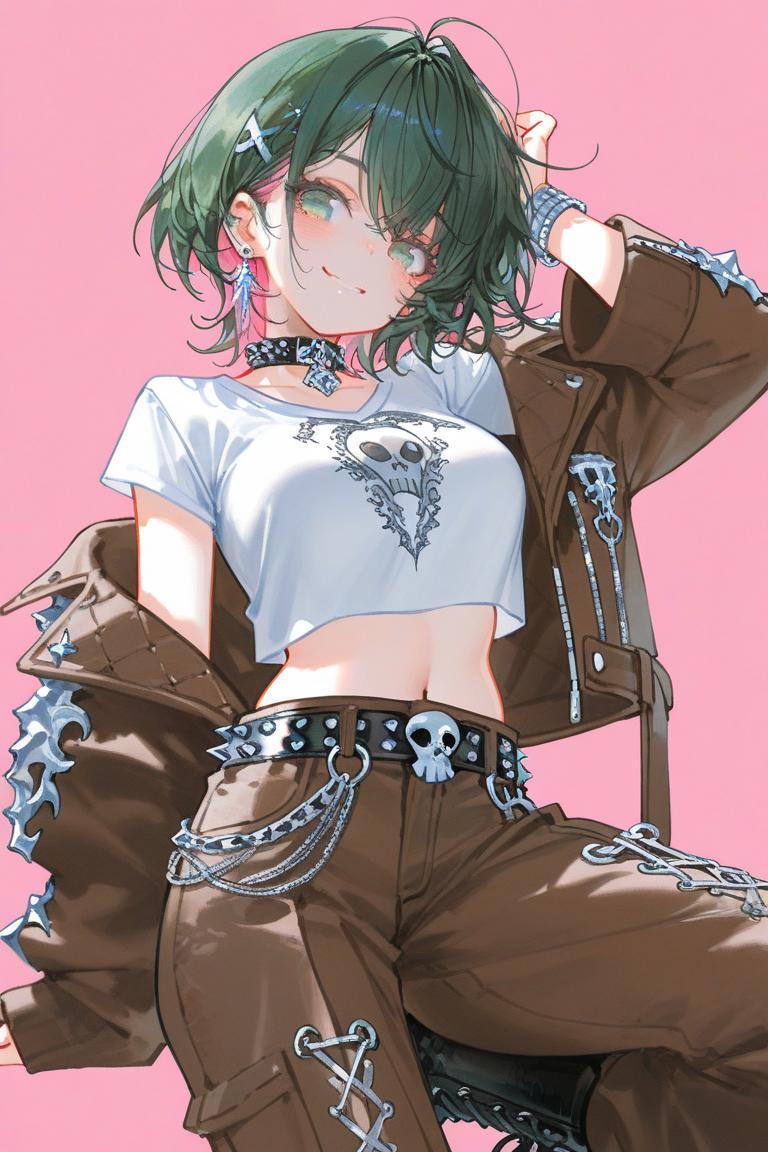 <川崎ちゃん>Bitter Choco Punk(再生成) | の人気AIイラスト・グラビア