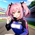 レースクイーンなアイドルとソラ 6枚目