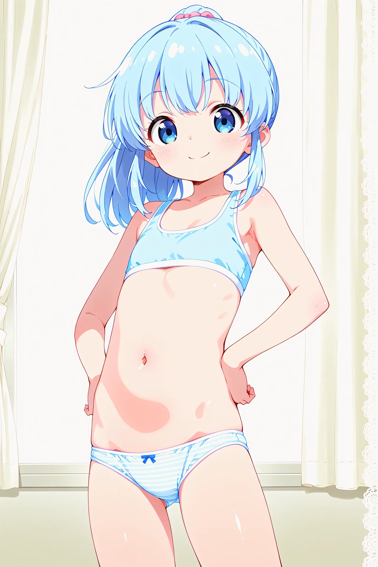 下着カタログ撮影・あおいちゃん
