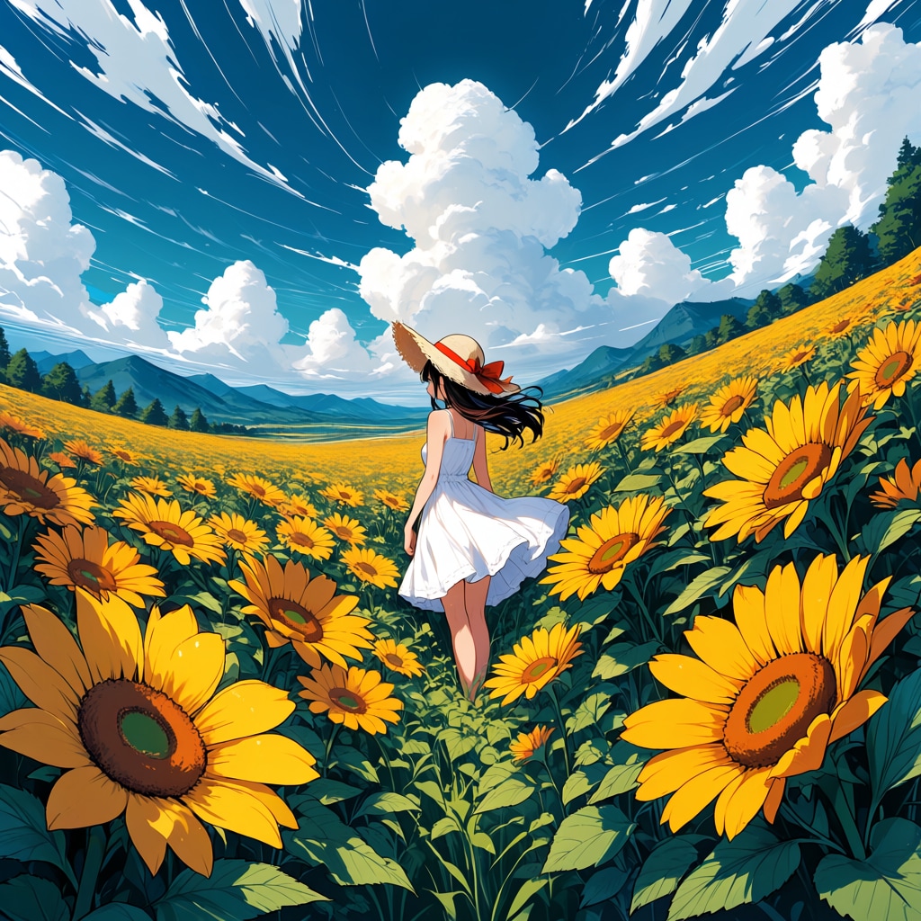 ひまわり畑
