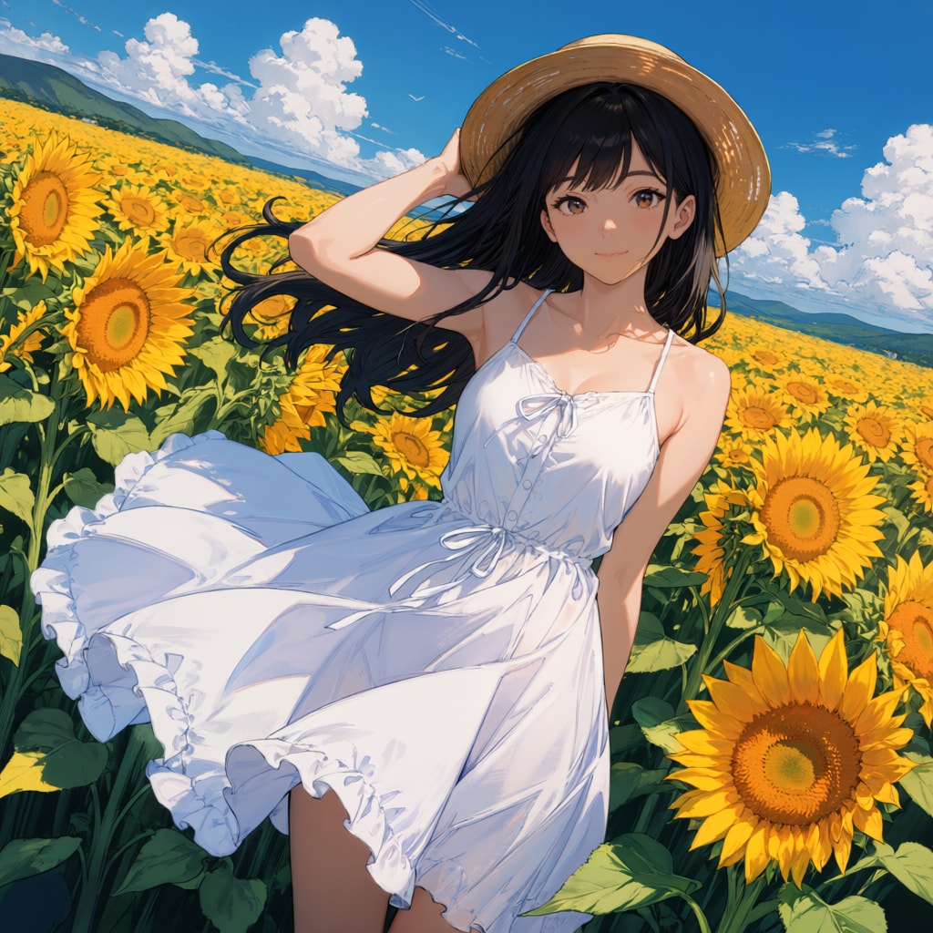 ひまわり畑