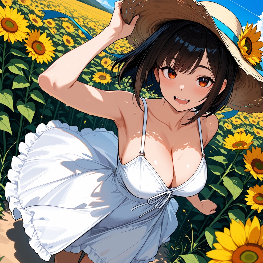 ひまわり畑