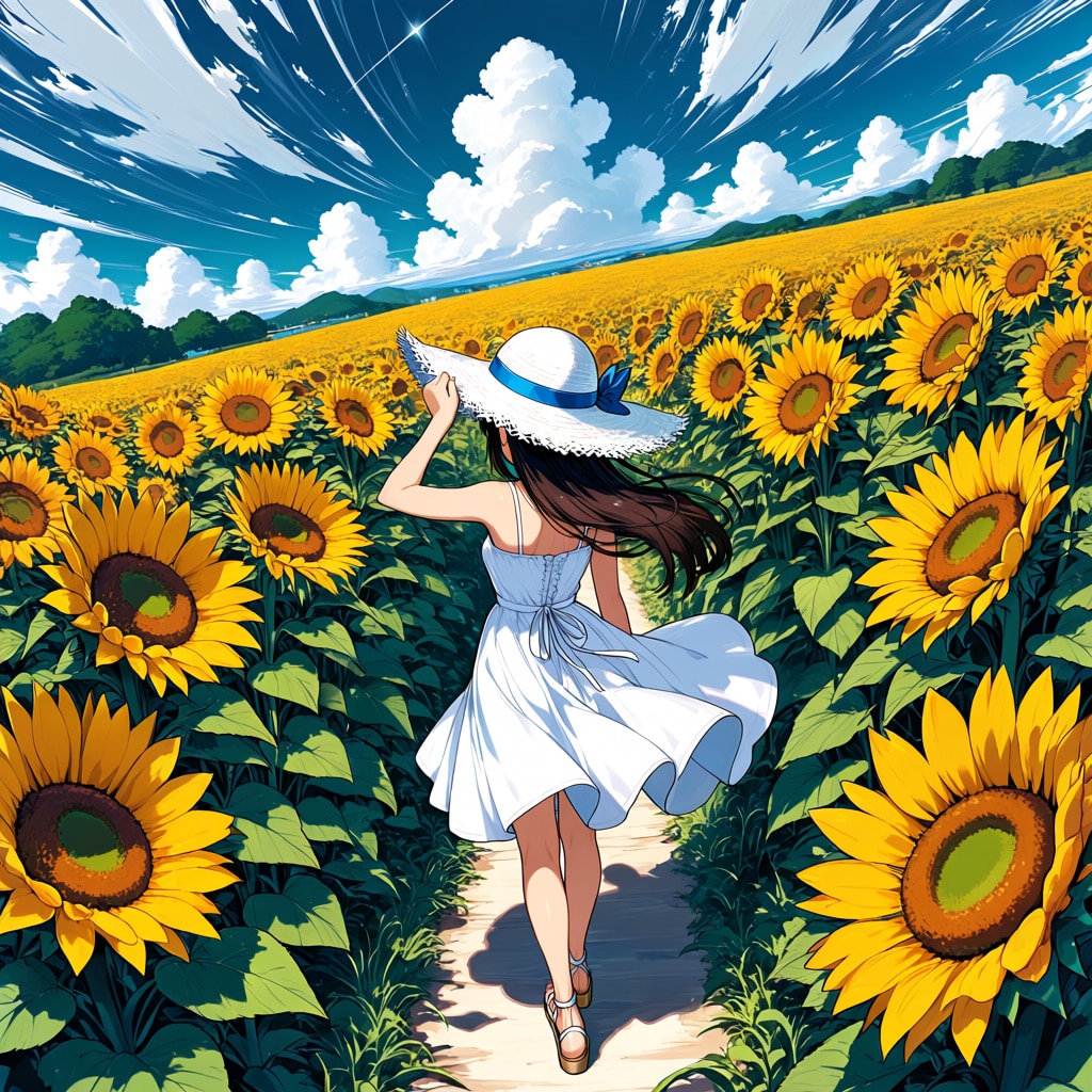 ひまわり畑
