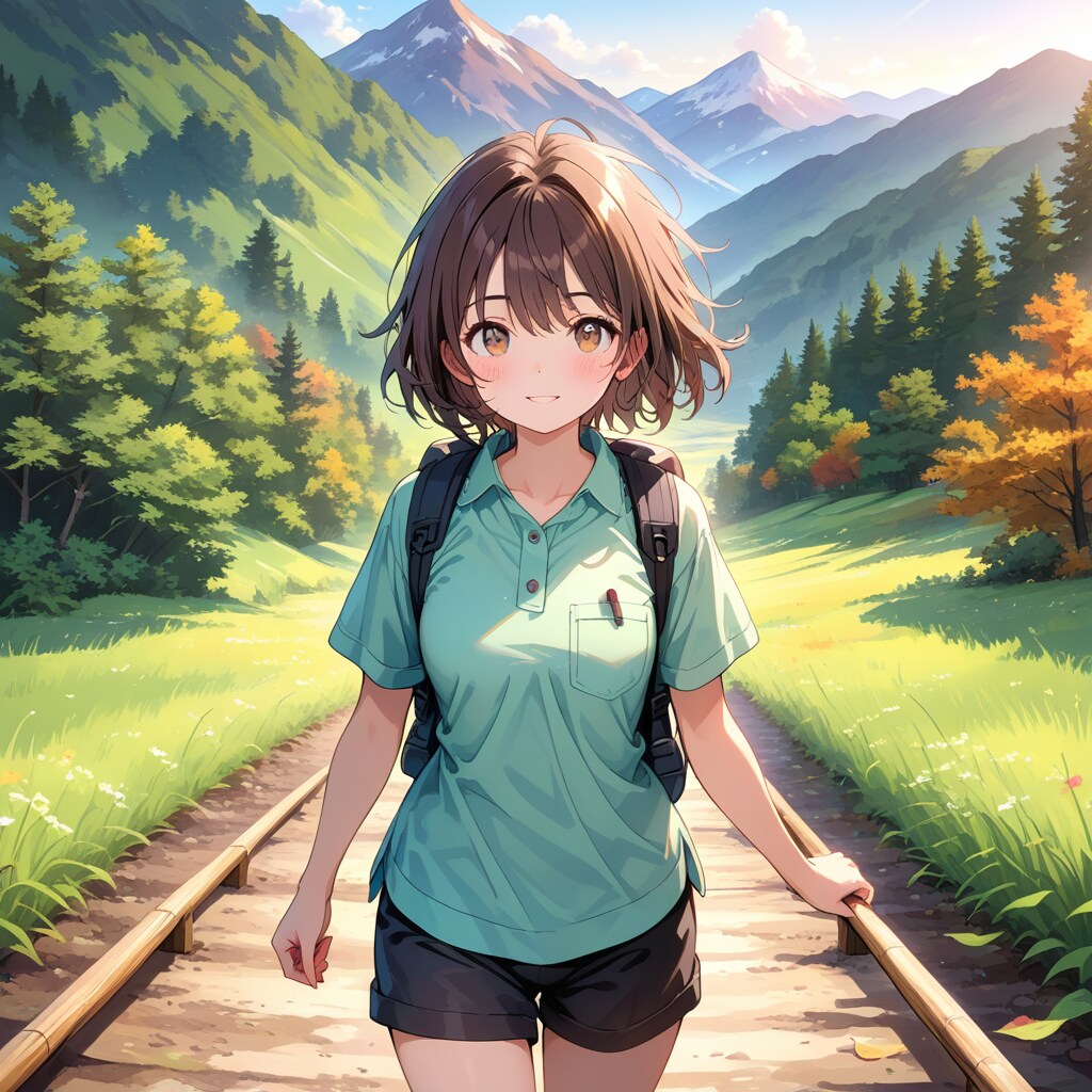 ハイキング | の人気AIイラスト・グラビア