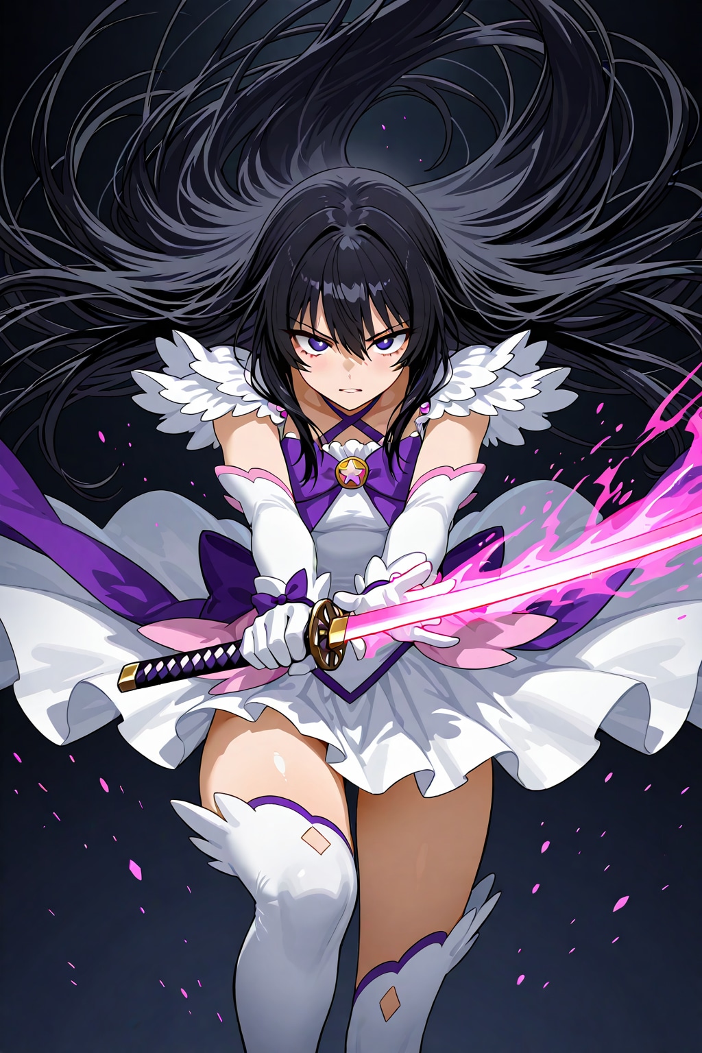 日本刀振りまわす系の魔法少女