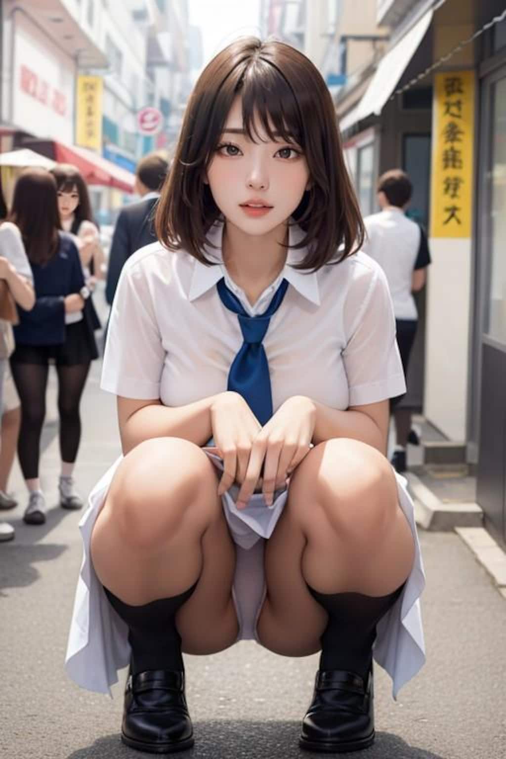 転んだ後に起きたラッキー