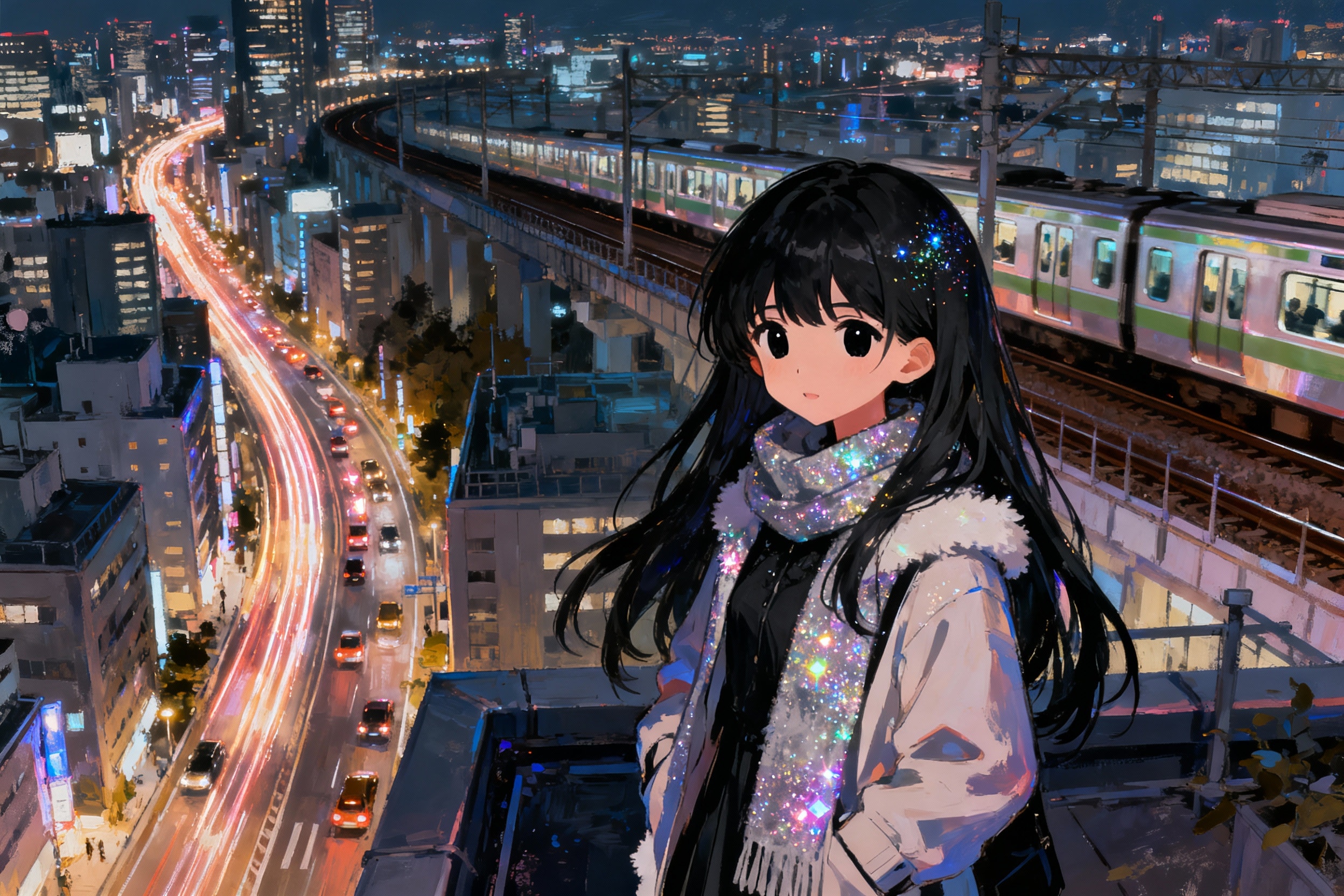 光の川を | の人気AIイラスト・グラビア