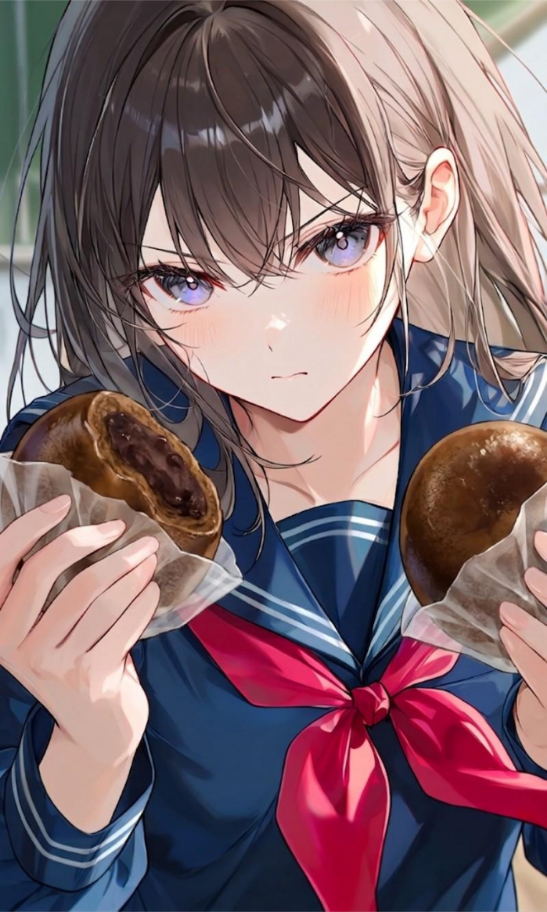 【JC】セーラー服とお饅頭