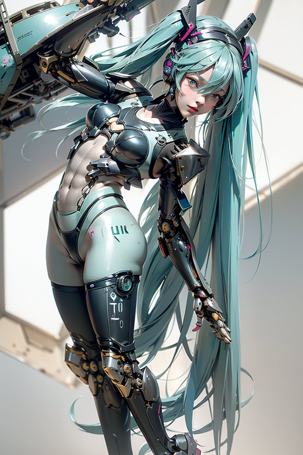 初音ミクデス。001_メカもいいよね。