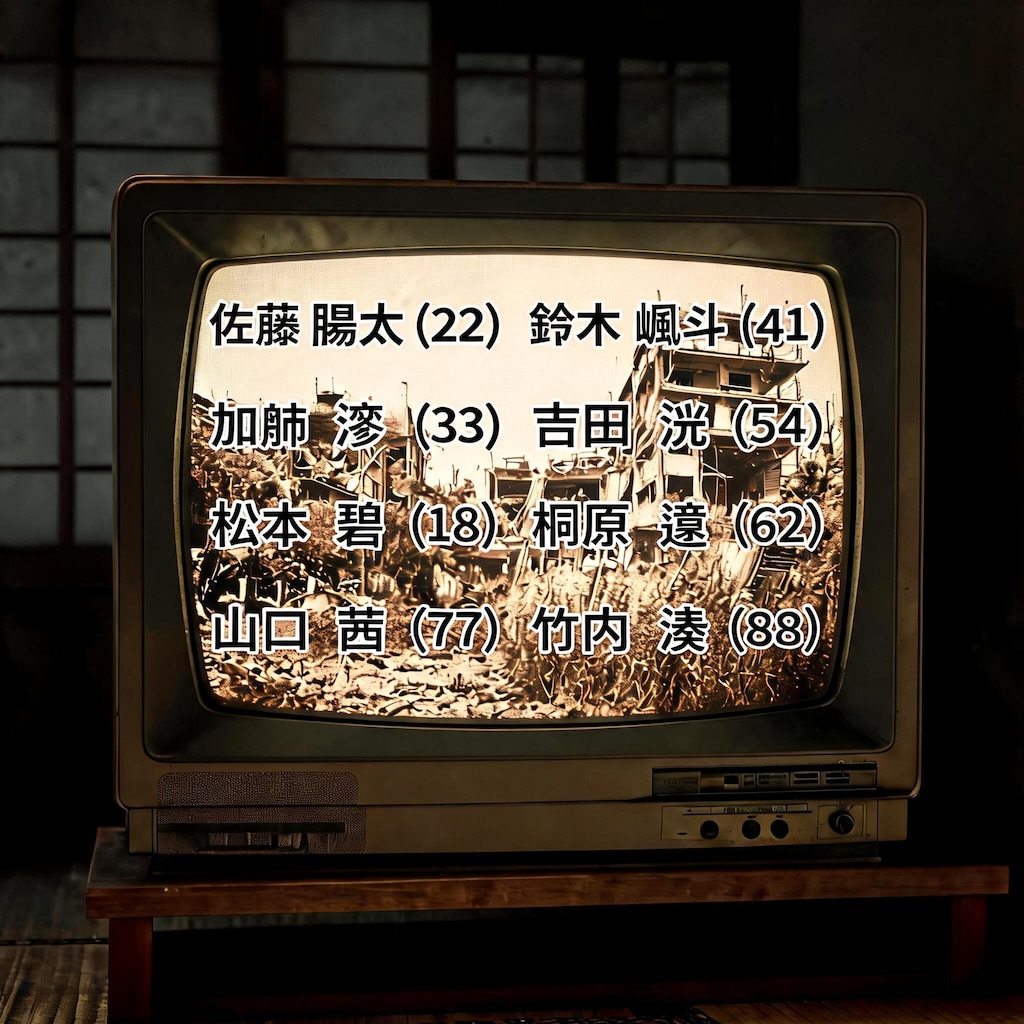 深夜の臨時放送