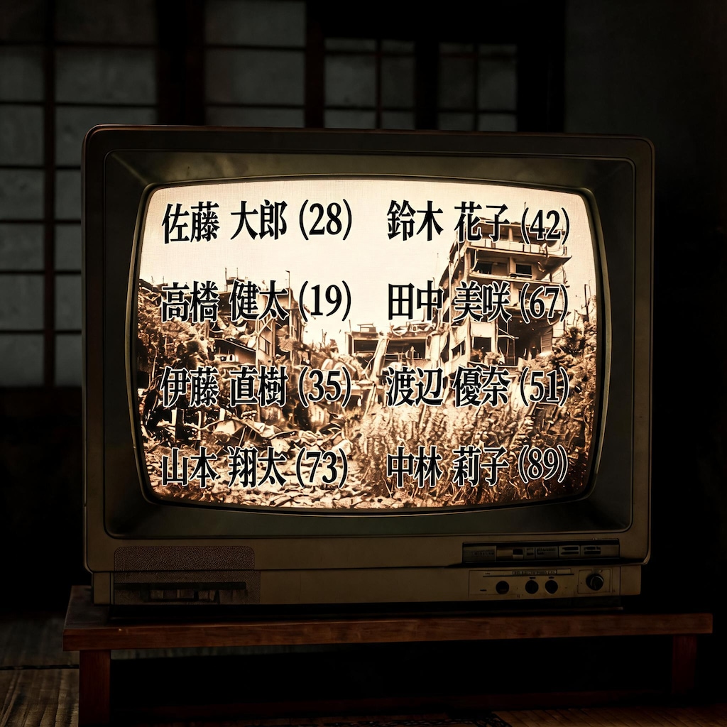深夜の臨時放送