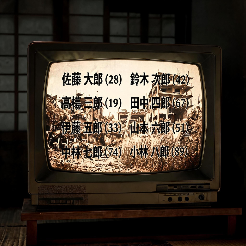 深夜の臨時放送